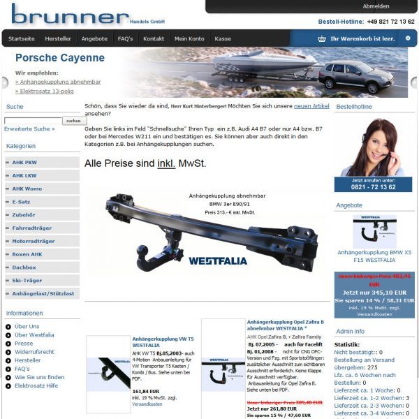 brunner anhängerkupplungen